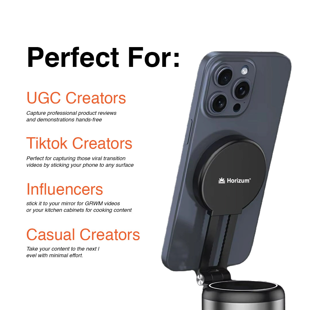 Extended Suction Phone Tripod®