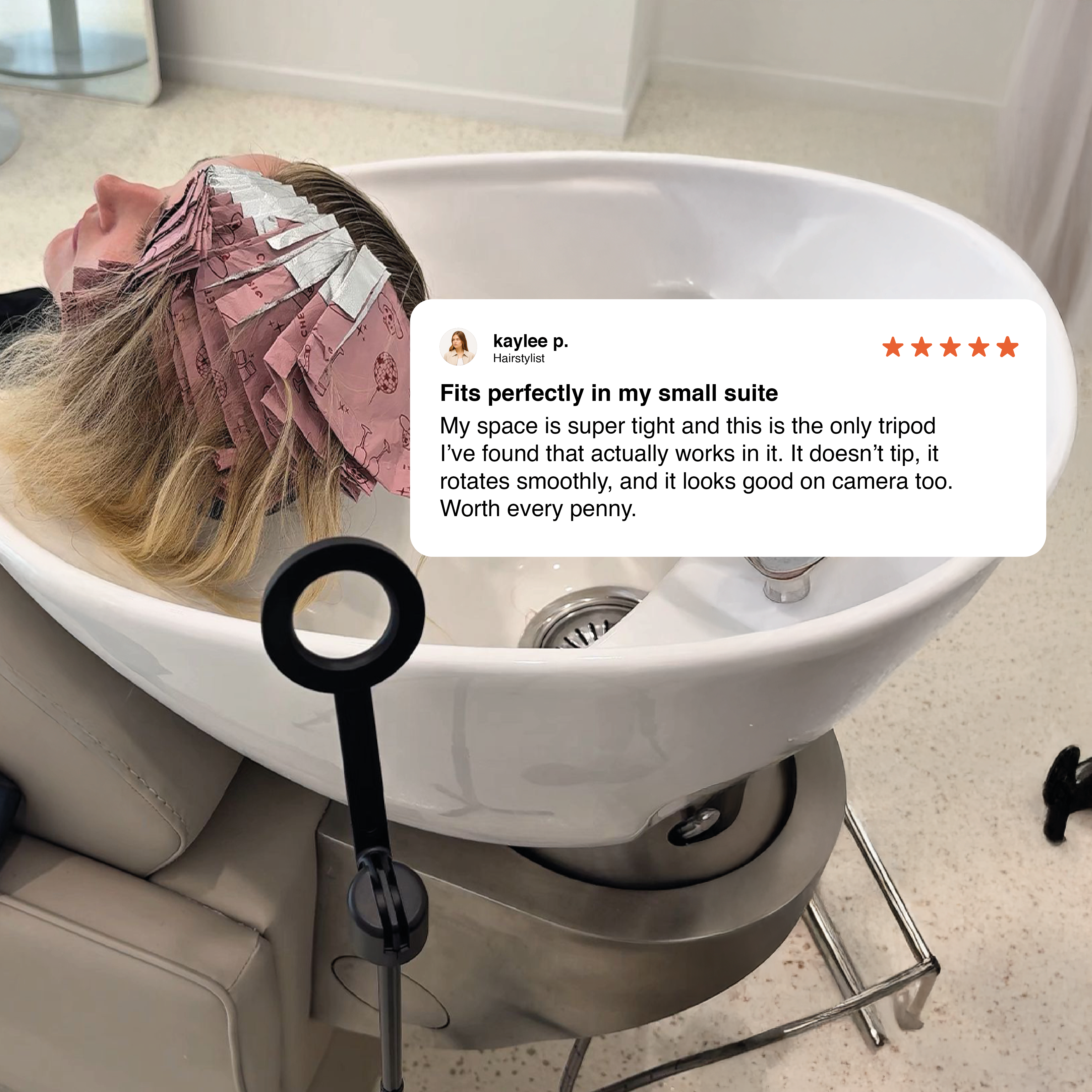 OnTheGo  Phone Tripod - Made for Stylists