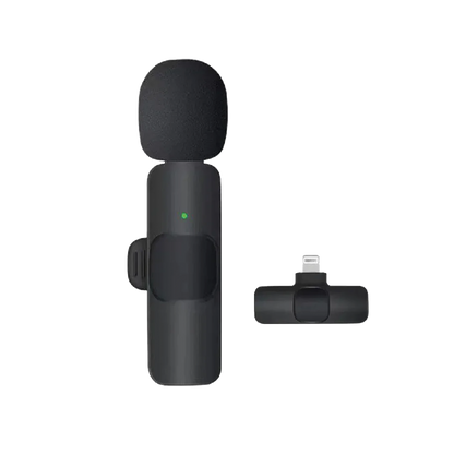 IOS (Apple) Wireless Clip-on Microphone
