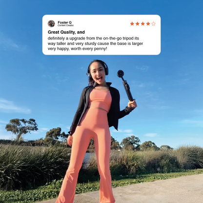 Tap-To-Snap Tripod
