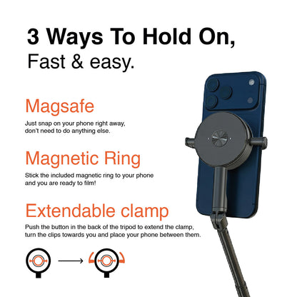 Tap-To-Snap Tripod