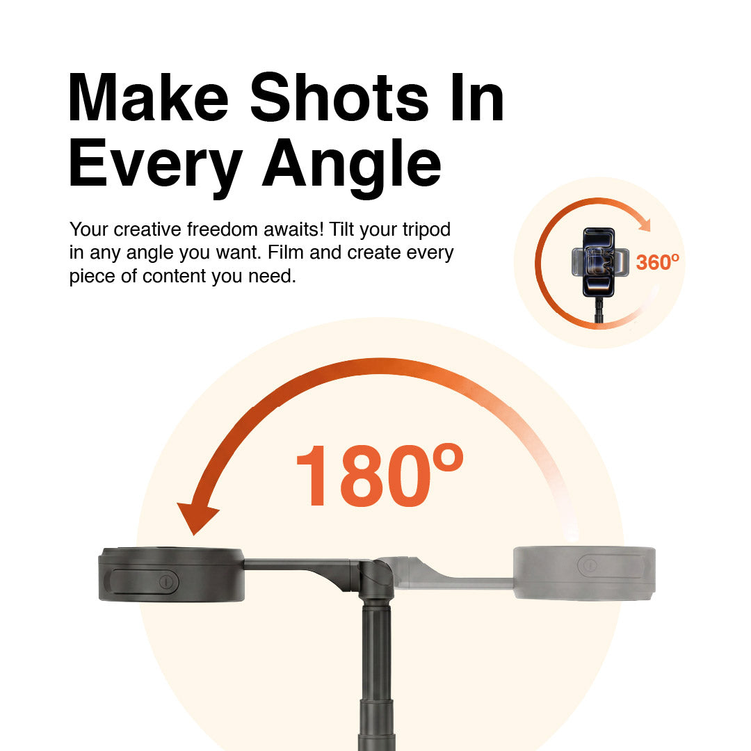 Tap-To-Snap Tripod