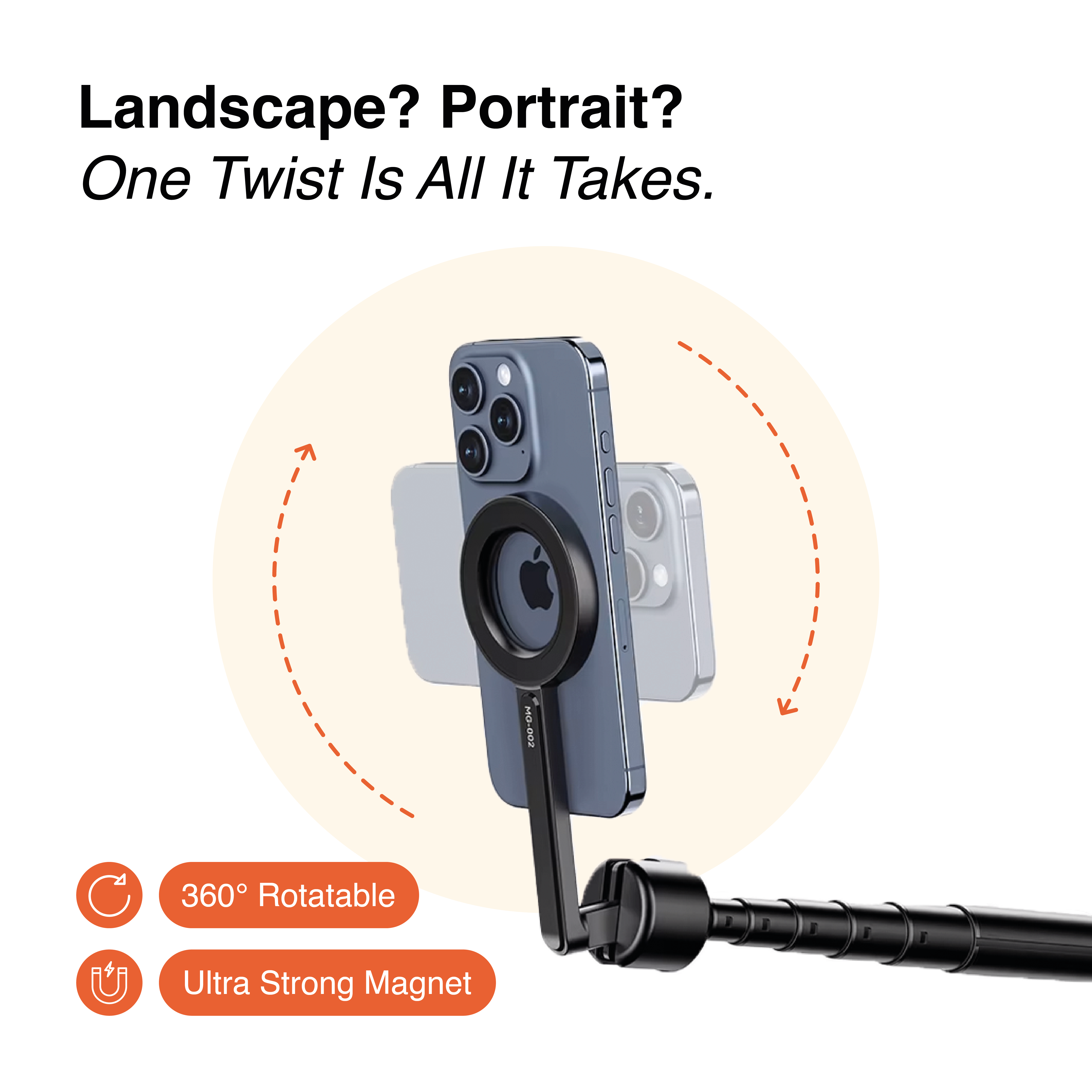 OnTheGo Phone Tripod